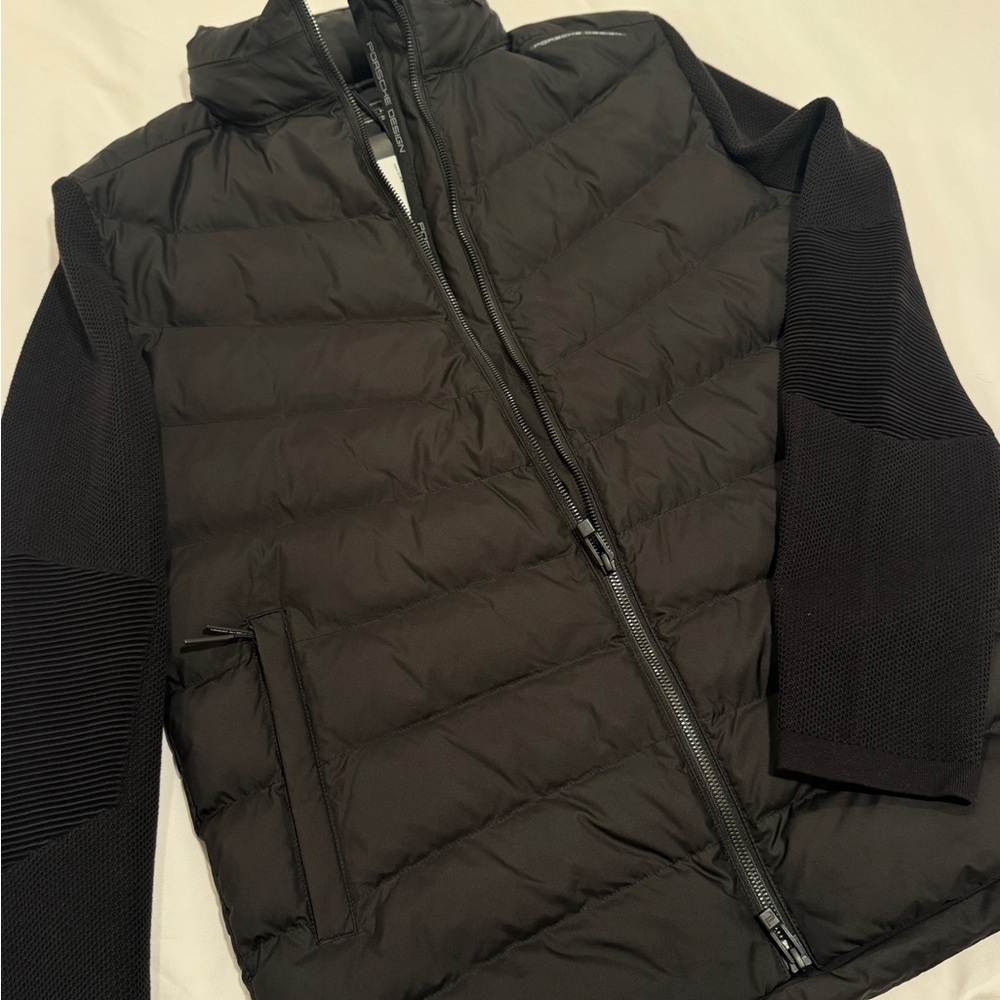 Porsche Design Black Puffer Jacket